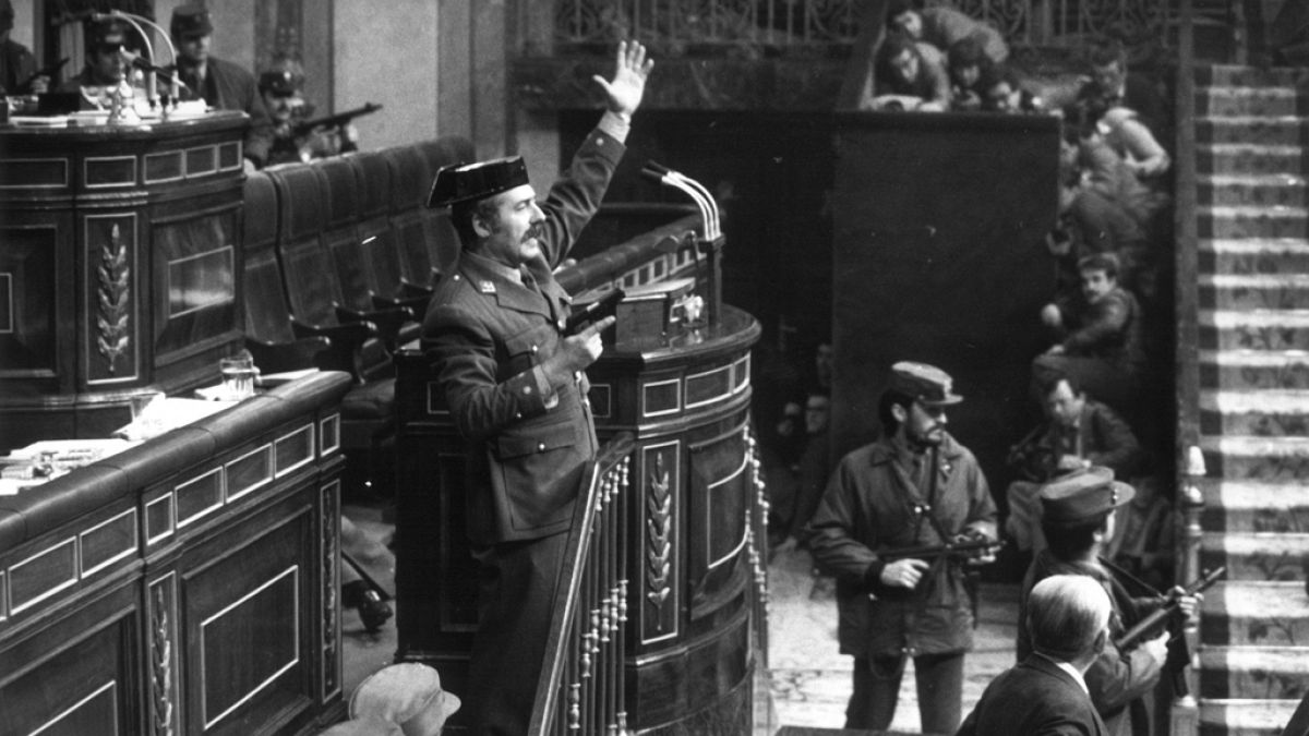EL golpe de estado del 23 F ¿un golpe militar?