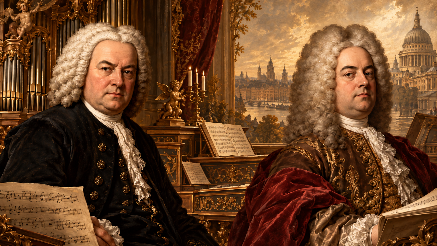 DOS COLOSOS. Una comparativa entre dos genios coetáneos: Bach y Handel